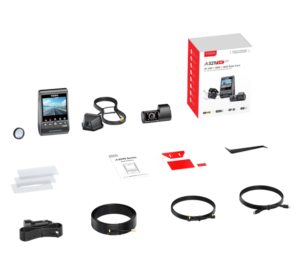 Viofo Rejestrator trasy A329SW 3CH GPS 6972147075156 - 1358825 - zdjęcie 4